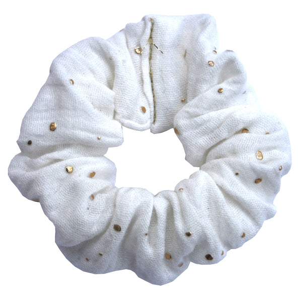 Scrunchie met een snufje Goud