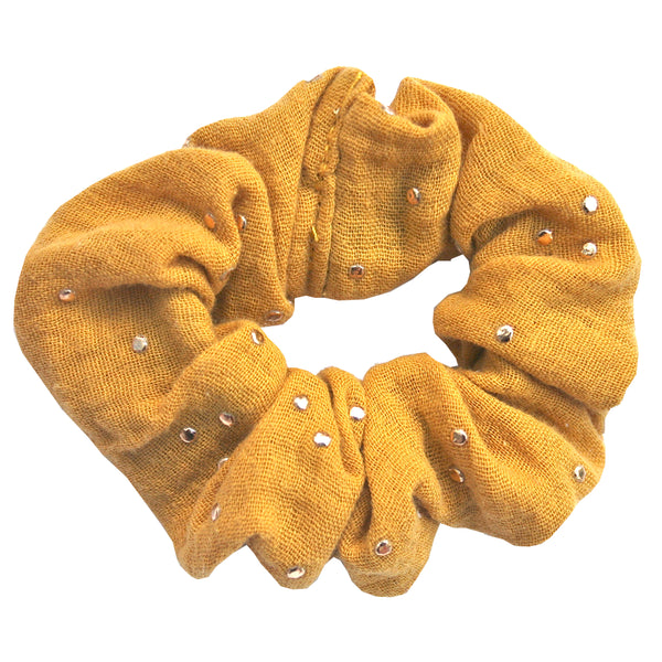 Scrunchie met een snufje Goud