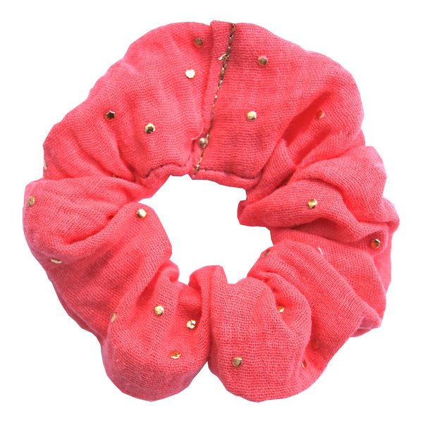 Scrunchie met een snufje Goud