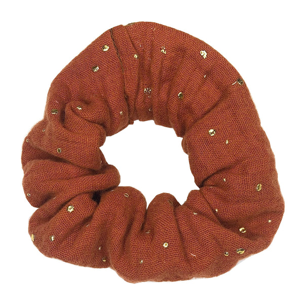 Scrunchie met een snufje Goud