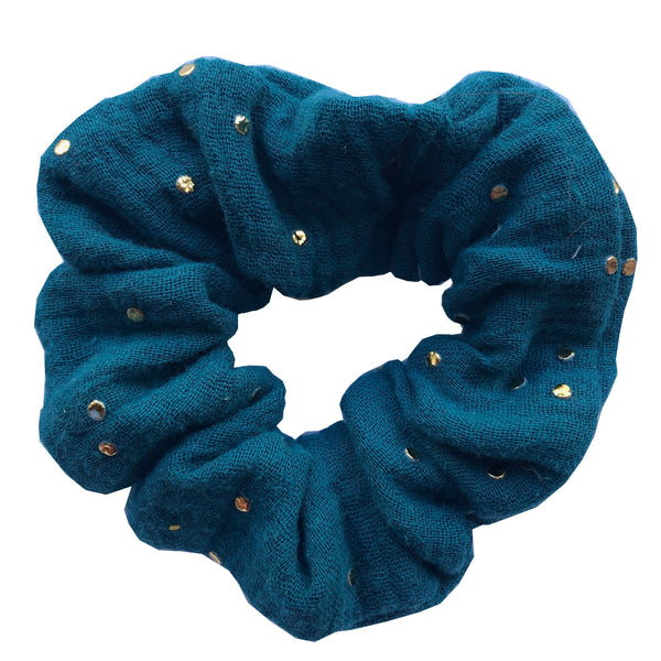 Scrunchie met een snufje Goud