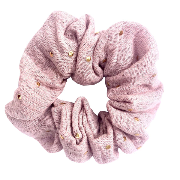Scrunchie met een snufje Goud