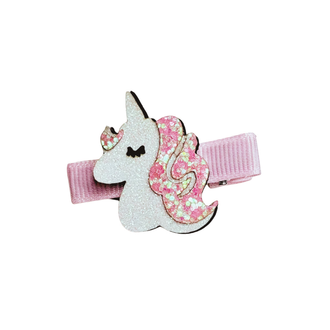 Clip Unicorn Glitter